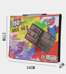 Art Crayons Painting Gift Box with Watercolor set (150 Pieces)