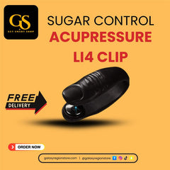 Li4 Acupressure Clip for Sugar Control with Magnet (Original Product)