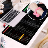 Shortcut Keyboard Mat (30*80cm) Office Software Shortcuts Pattern For Gamer, Office, Home (Premium Quality)
