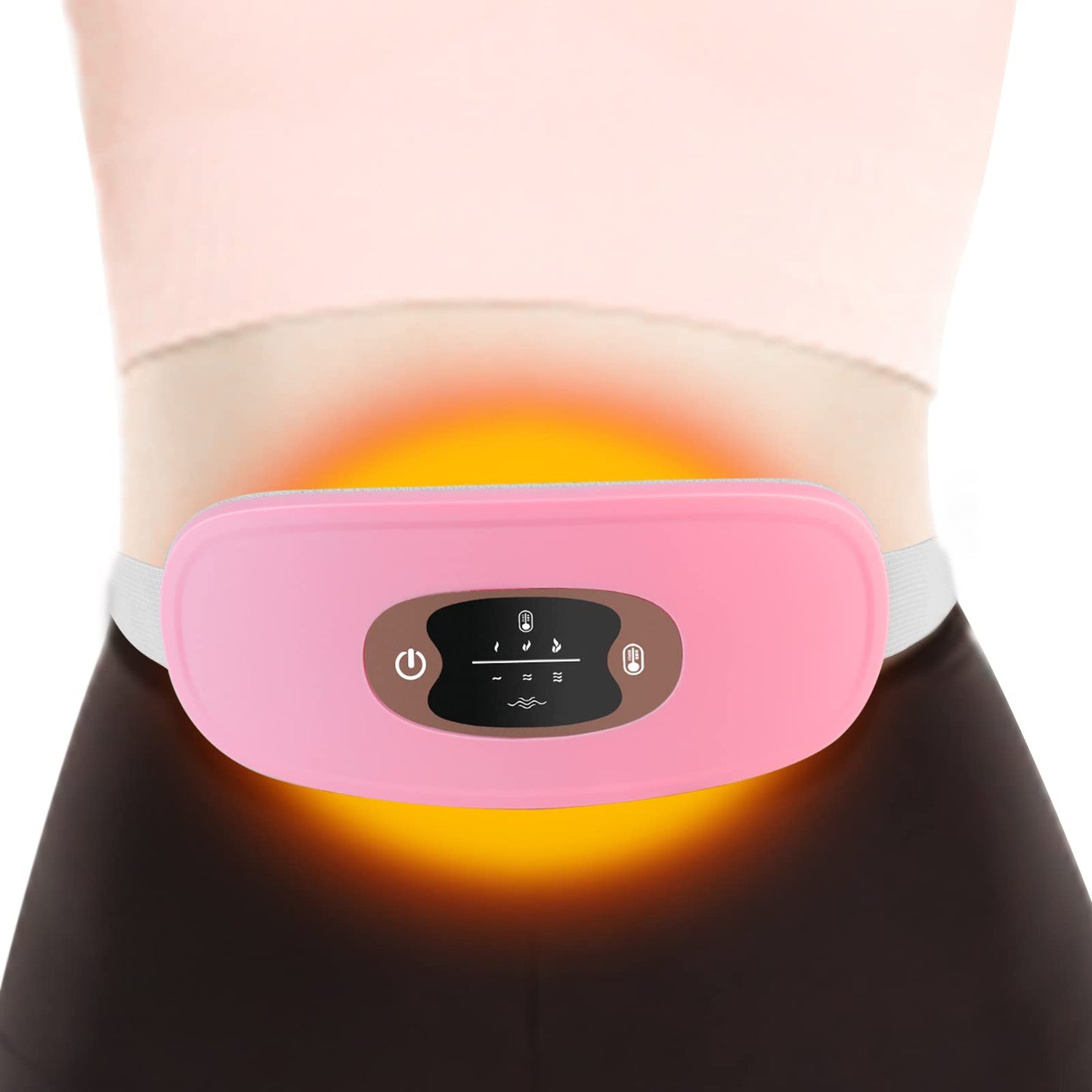 Vibrating and Heating Digital Period Pads to Treat Period Cramps