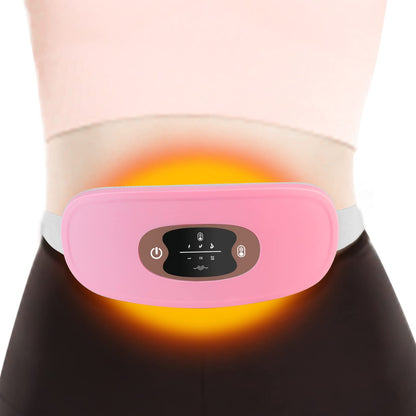 Vibrating and Heating Digital Period Pads to Treat Period Cramps