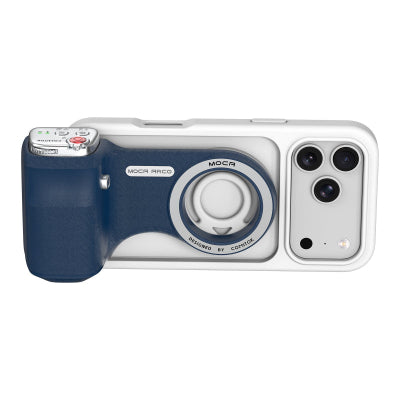 Magnetic Phone Camera Grip, Multifunctional BT Selfie Handle (Random Color)
