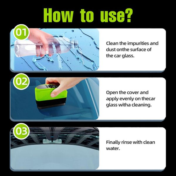 Automotive Car Oil Film Cleaning Brush