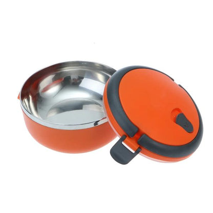2 Layer Easy Portable Lunch Box Non-toxic, Health and Safety (Random Color)