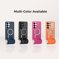 Magnetic Phone Camera Grip, Multifunctional BT Selfie Handle (Random Color)