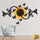 3D Wall Clock I Wooden Wall Clock