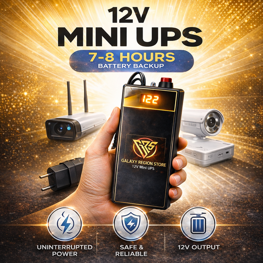 12V wifi router mini UPS 20000 mAH