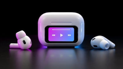 A9 Pro Airpods Anc/enc Touch Screen Wireless Earbuds