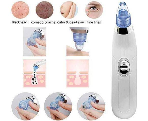 Black Head Remover Machine-acne Pimple Pore Cleaner Vacuum Suction Tool