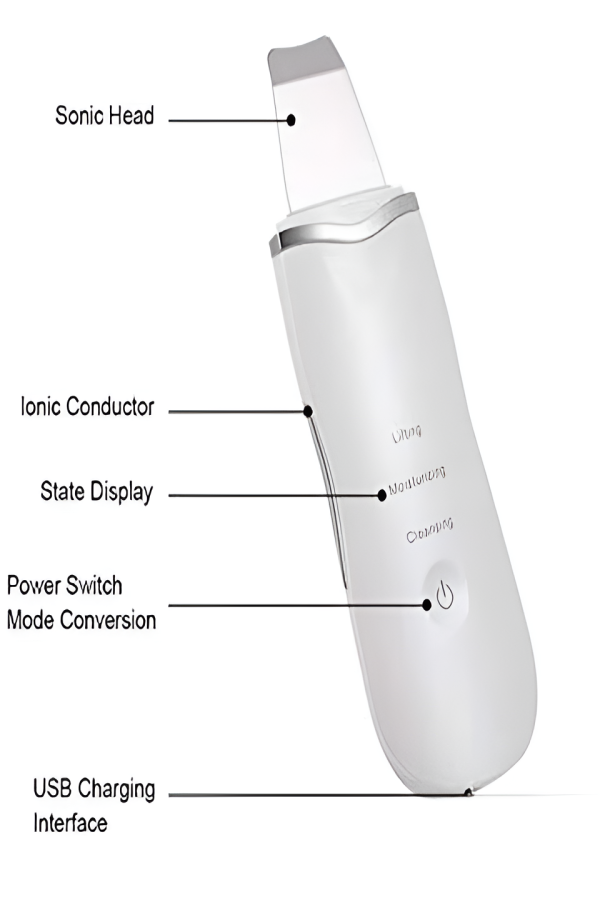 Blackhead Shovel Machine For Facial Skin Scrubber Lifting Moisturizing & Cleansing Skin Dirt Machine - With Premium Quality