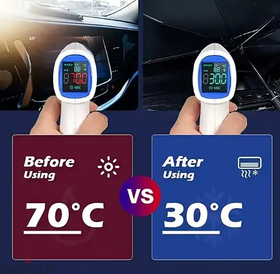 Front Window Sunshade Windscreen Car Umbrella