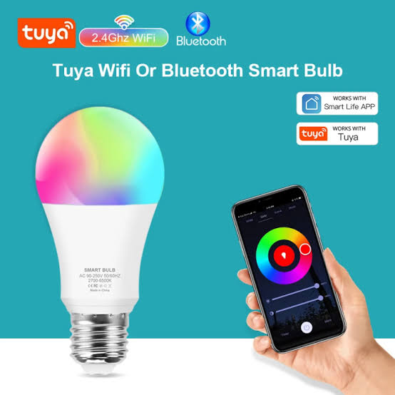 Smart LED Light Bulb with Built-in Bluetooth Speaker and Remote Control