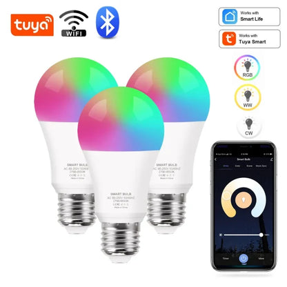 Smart LED Light Bulb with Built-in Bluetooth Speaker and Remote Control