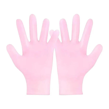 Silicone Moisturizing Gel Socks & Gloves Pack (64g) | Deep Repair for Dry Hands & Feet | Winter Care Deal