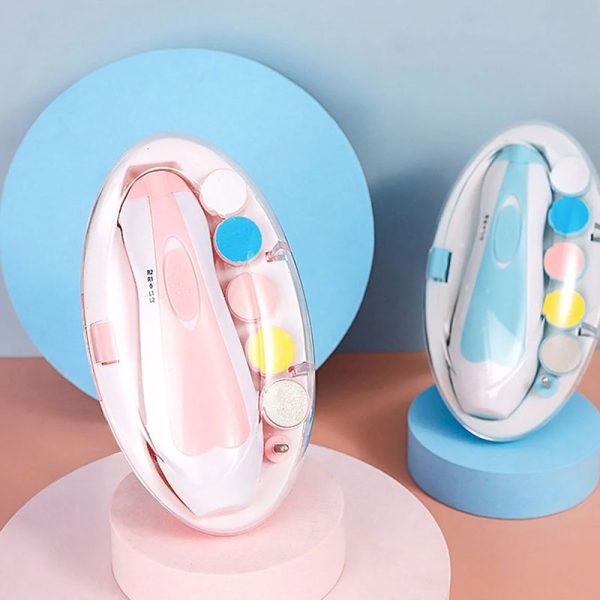 Electric Nail Clipper – Baby Nail Trimmer Clipper Set (Random Color)