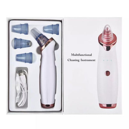 Face Vacuum Blackhead Remover Pore Cleaner | Electric Deep Cleansing Tool For Nose & Face