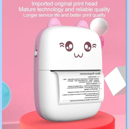 Mini Portable Pocket Thermal Printer (Random Color)