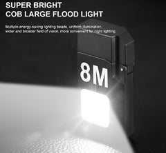 Dh-001 Cob Led Flashlight With Lighters (Premium Quality)