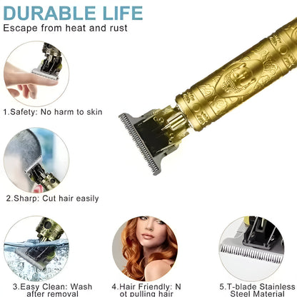 T9 Premium Metal Body Hair Trimmer for Men