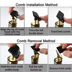 T9 Premium Metal Body Hair Trimmer for Men