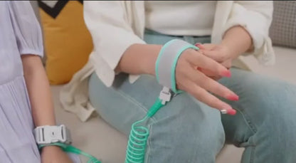 Baby Child Anti Lost Wrist Link Safety Harness Strap Rope Leash Walking Hand Belt Band Wristband For Toddlers, Kids Loss