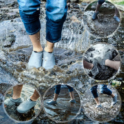 Rain Boot Thicken Waterproof Silicone Gel Shoe Cover Rain